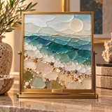 Brenovasd™ Horizon Shoreline Glass Art Frame