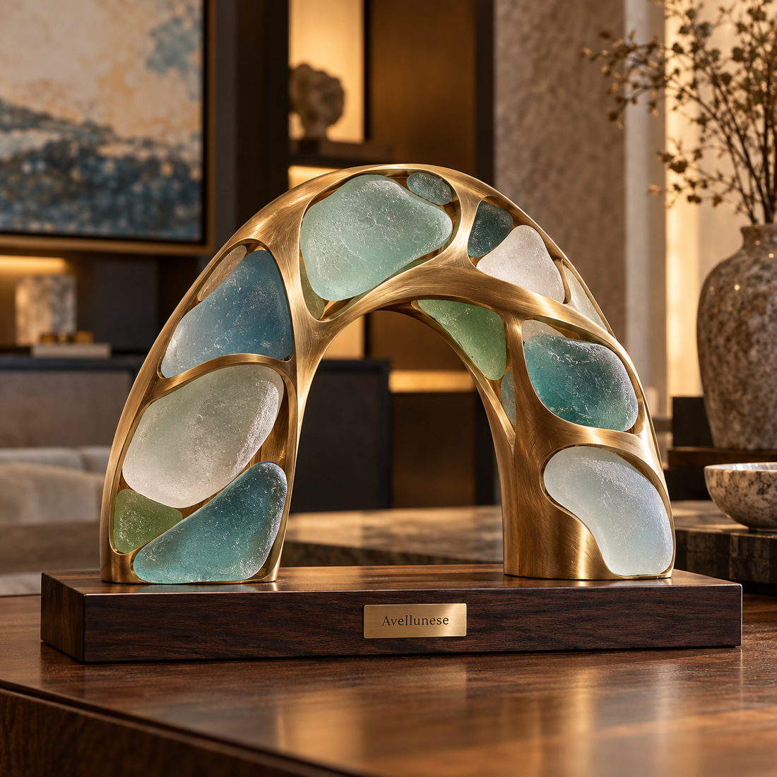 Brenovasd™ Aqua Arch Coastal Sculpture