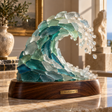 Brenovasd™ Ocean Crest Wave Sculpture