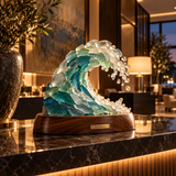 Brenovasd™ Ocean Crest Wave Sculpture