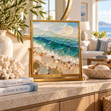 Brenovasd™ Horizon Shoreline Glass Art Frame
