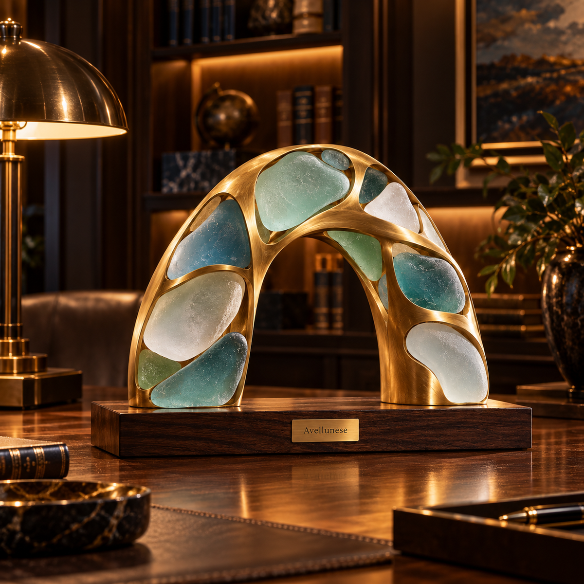 Brenovasd™ Aqua Arch Coastal Sculpture