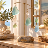 Brenovasd™ Sea Mist Hanging Glass Mobile