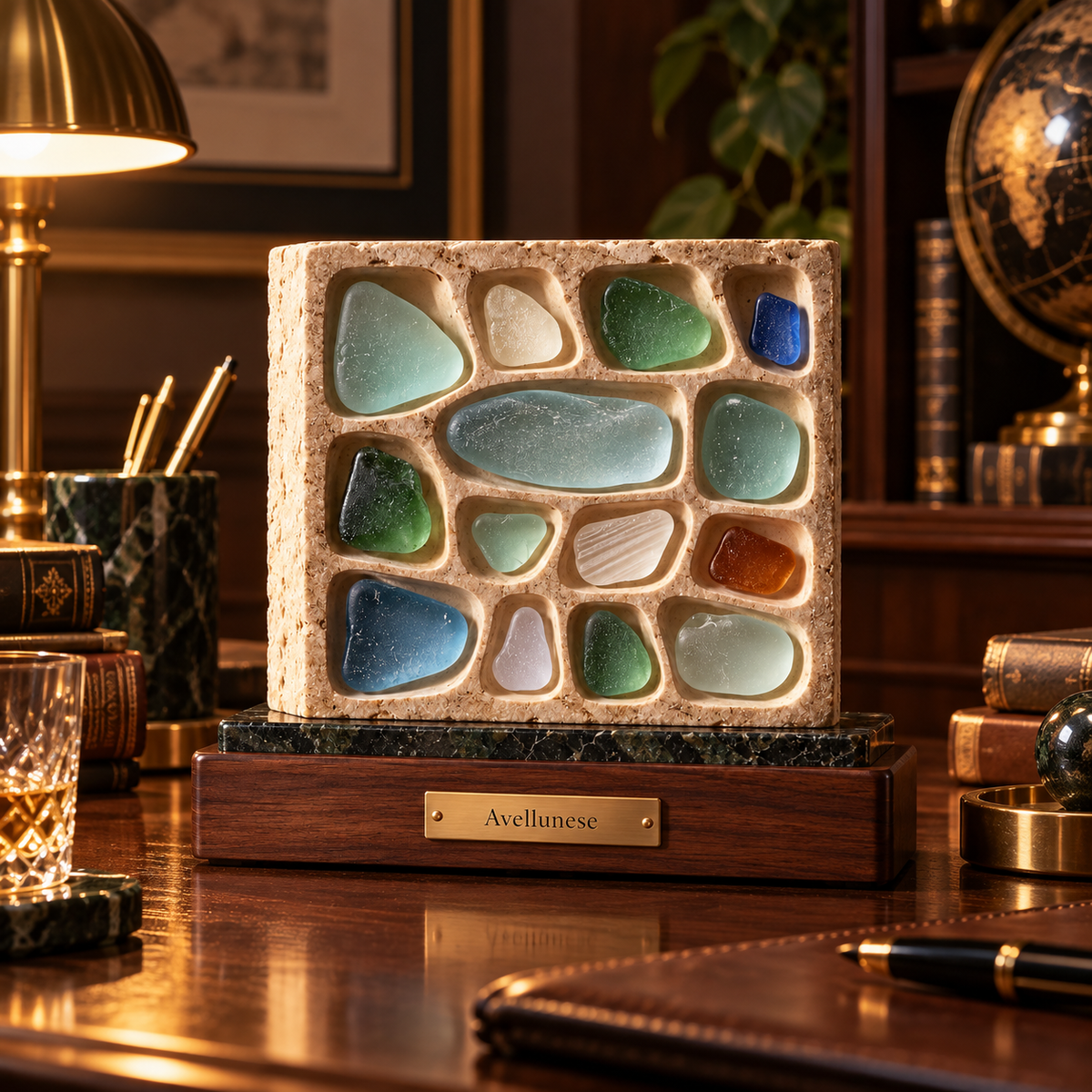 Brenovasd™ Tidal Window Mosaic Sculpture